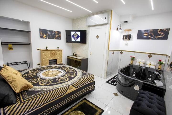 Posezení v ubytování GD Luxury Suite