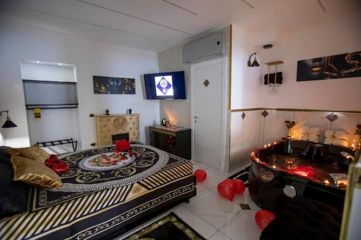 TV a/nebo společenská místnost v ubytování GD Luxury Suite