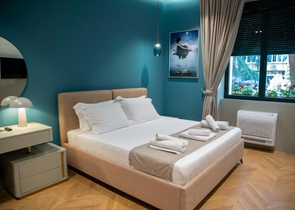 Postel nebo postele na pokoji v ubytování Mullaga Stays