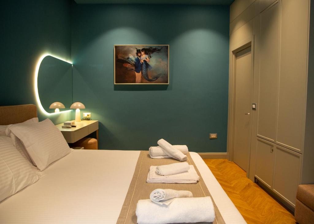 Postel nebo postele na pokoji v ubytování Mullaga Stays
