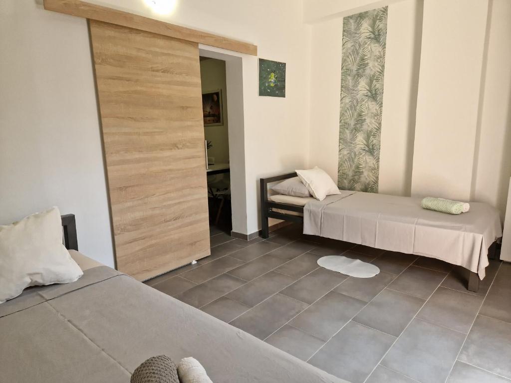 Posteľ alebo postele v izbe v ubytovaní Aurelia Apartments, Vir