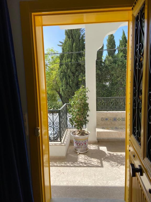 Balkón nebo terasa v ubytování Marsa - Sidi Bousaid Lovely Authentic Apartment