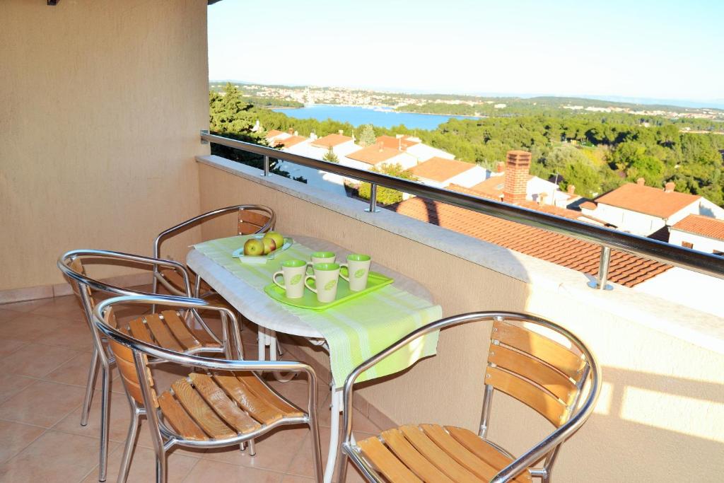 Balkón nebo terasa v ubytování Apartments Tanja