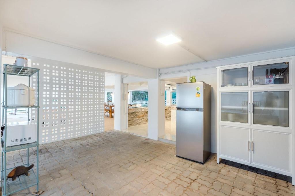 Kuchyň nebo kuchyňský kout v ubytování 26Villa Huahin