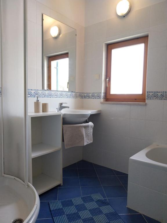 Koupelna v ubytování Apartments Miodrag