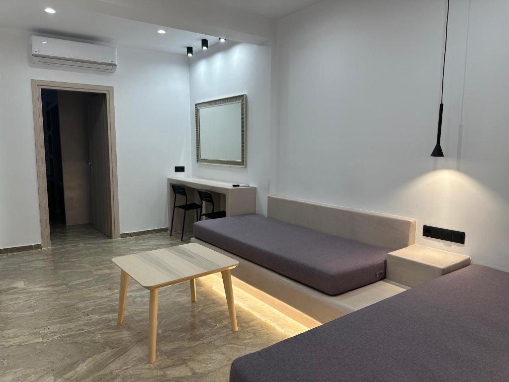 Część wypoczynkowa w obiekcie Aphrodite Hotel & Apartments