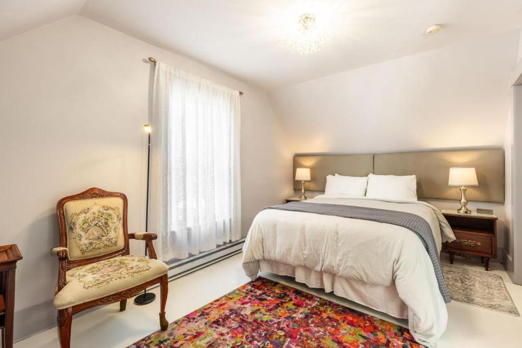 Postel nebo postele na pokoji v ubytování B&B Hillhouse