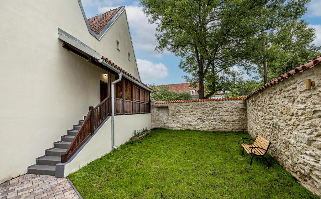 Zahrada ubytování Penzion Popelka