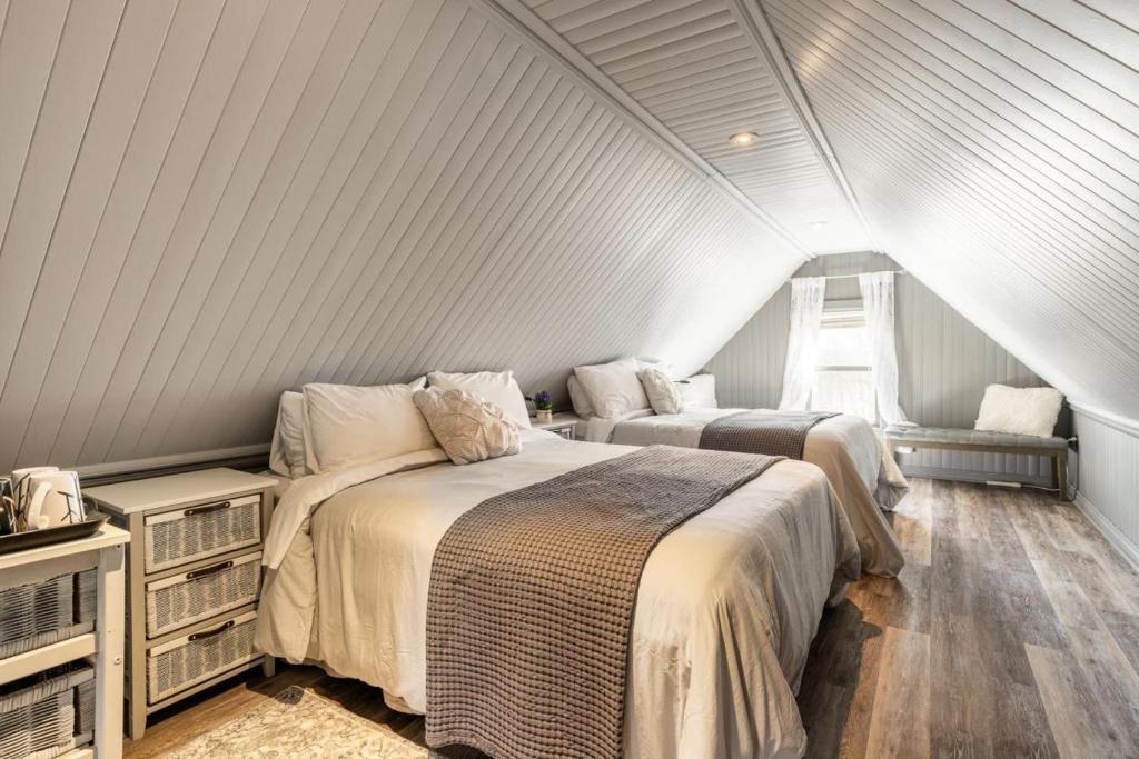 Postel nebo postele na pokoji v ubytování B&B Hillhouse