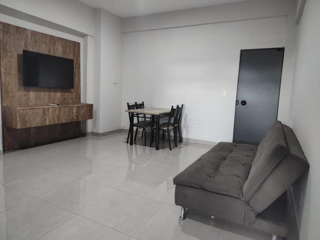 Χώρος καθιστικού στο Flat Central
