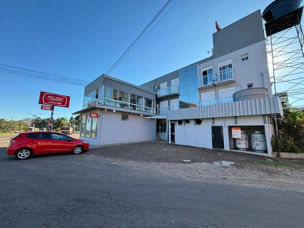 Bygningen som hotellet ligger i