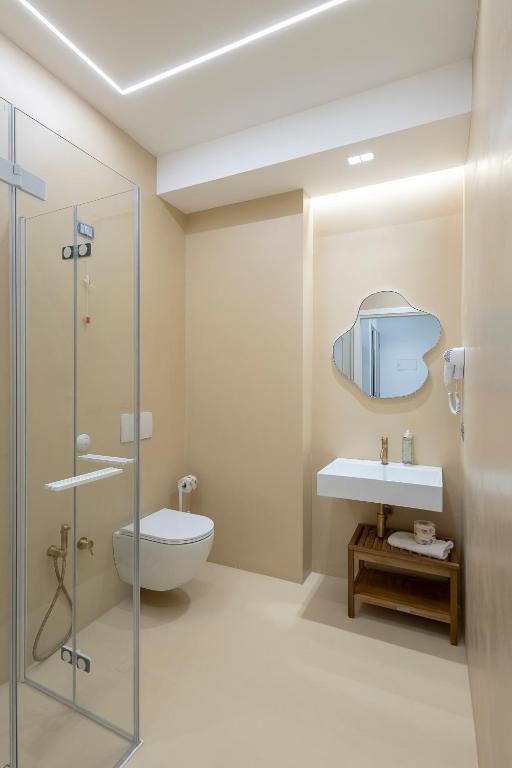 A bathroom at Hotel Vento del Sud