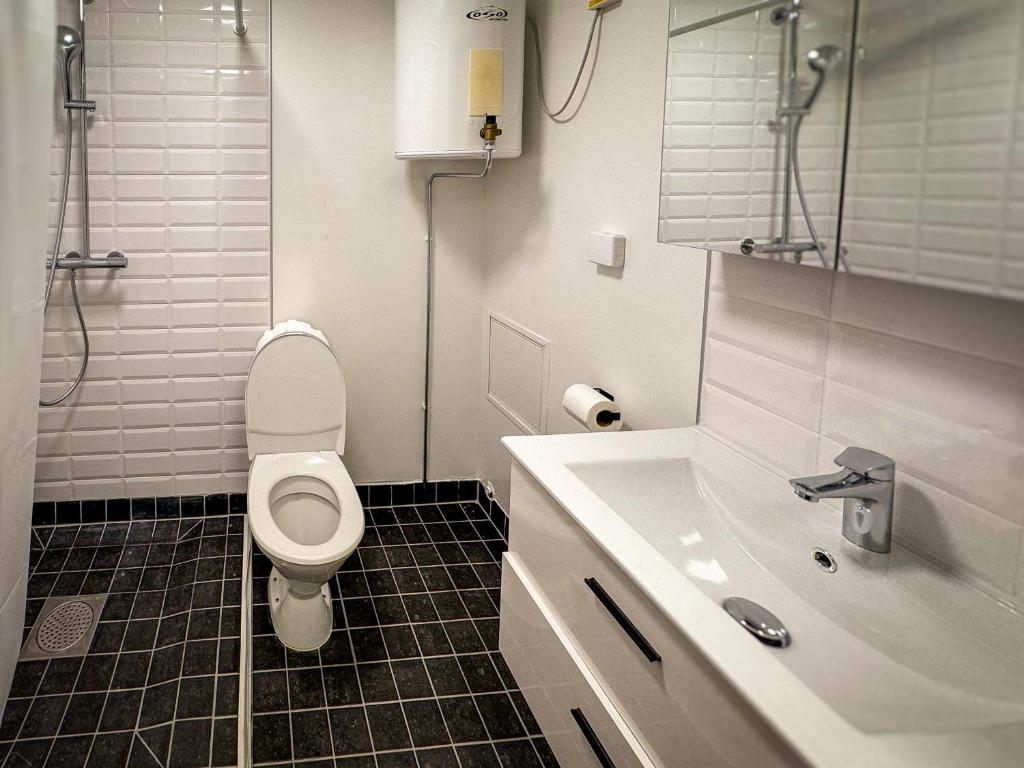 Koupelna v ubytování Jönköping Hotel Apartments