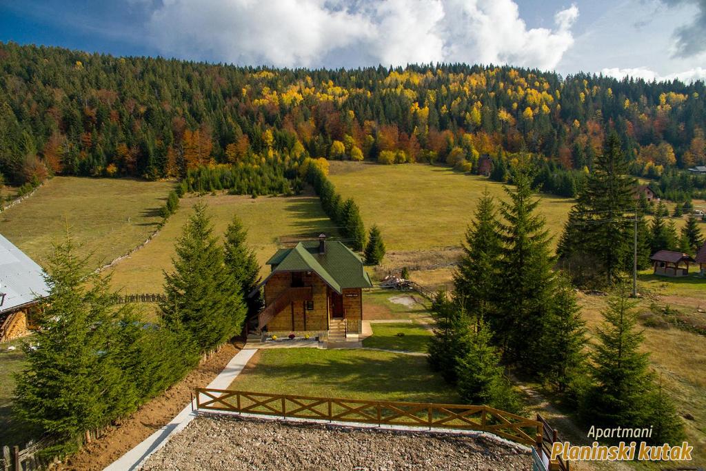 Příroda nedaleko apartmánu