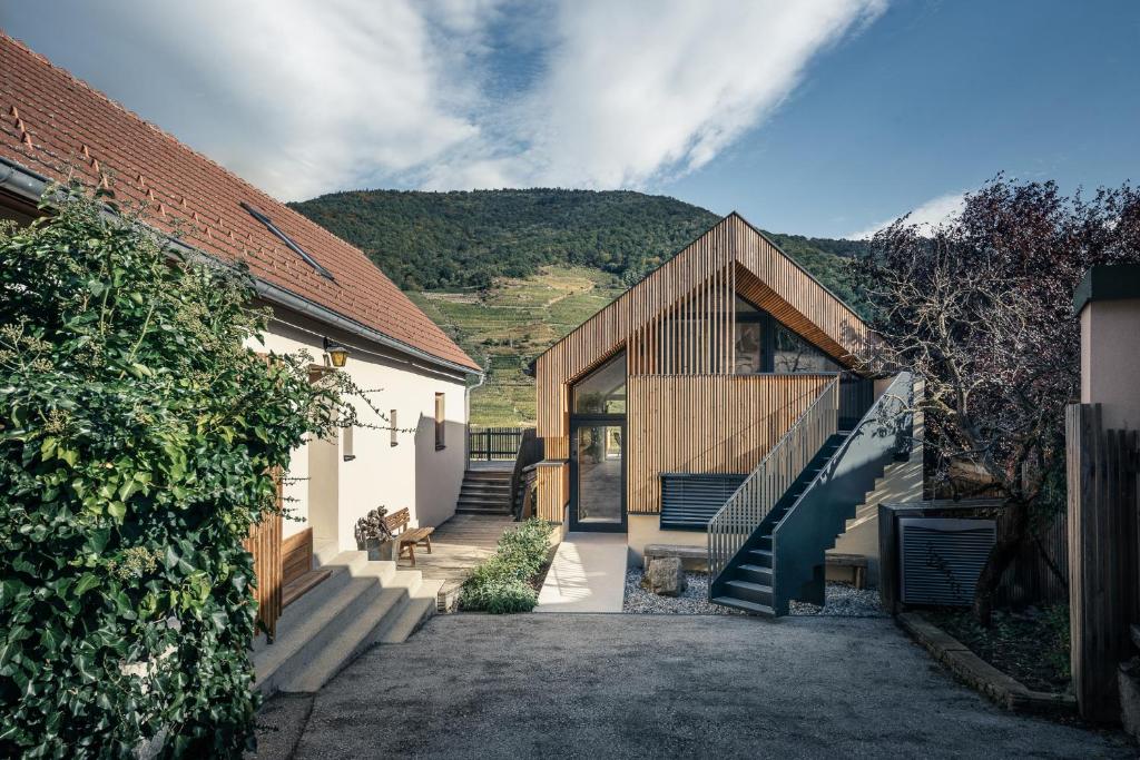 Nespecifikovaný výhled na hory nebo výhled na hory při pohledu z apartmánu