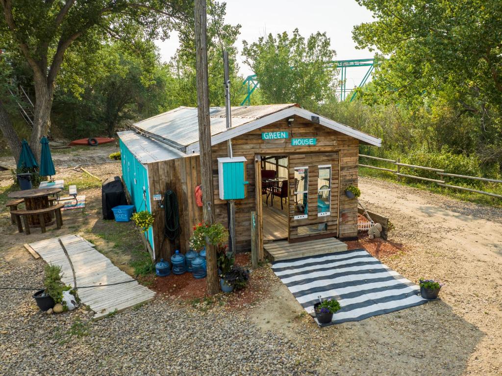 Zahrada ubytování D4 Badlands Bunker Dome- 1 Queen Pet Friendly