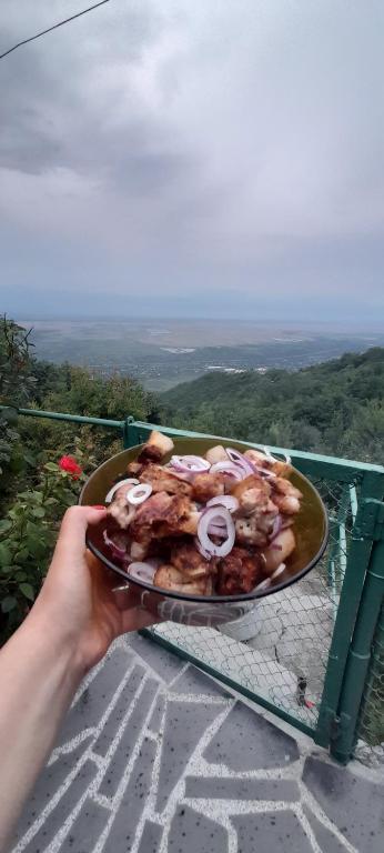 Jídlo v penzionu nebo okolí