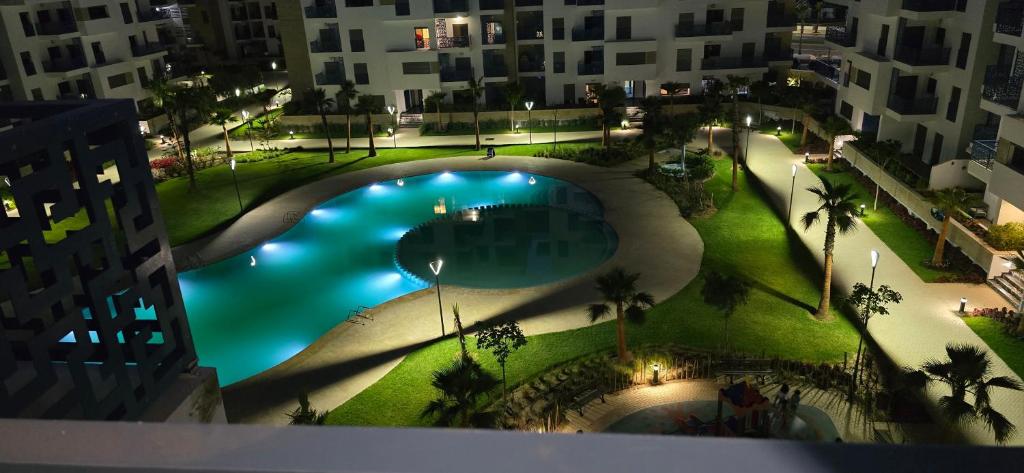Bassein majutusasutuses Super appartement vue sur piscine et la plage või selle lähedal