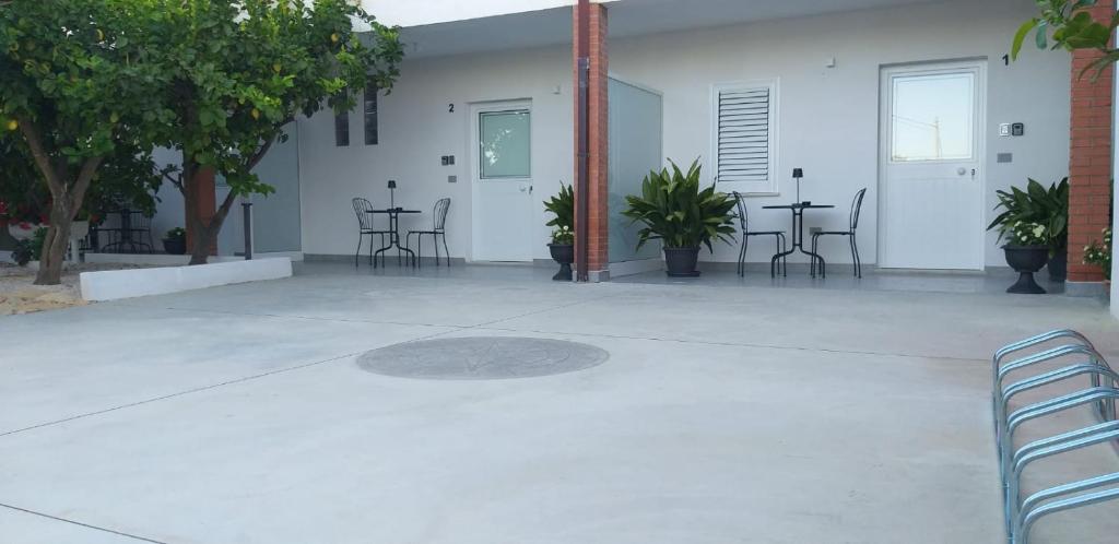 Patio nebo venkovní prostory v ubytování Dimora Dana