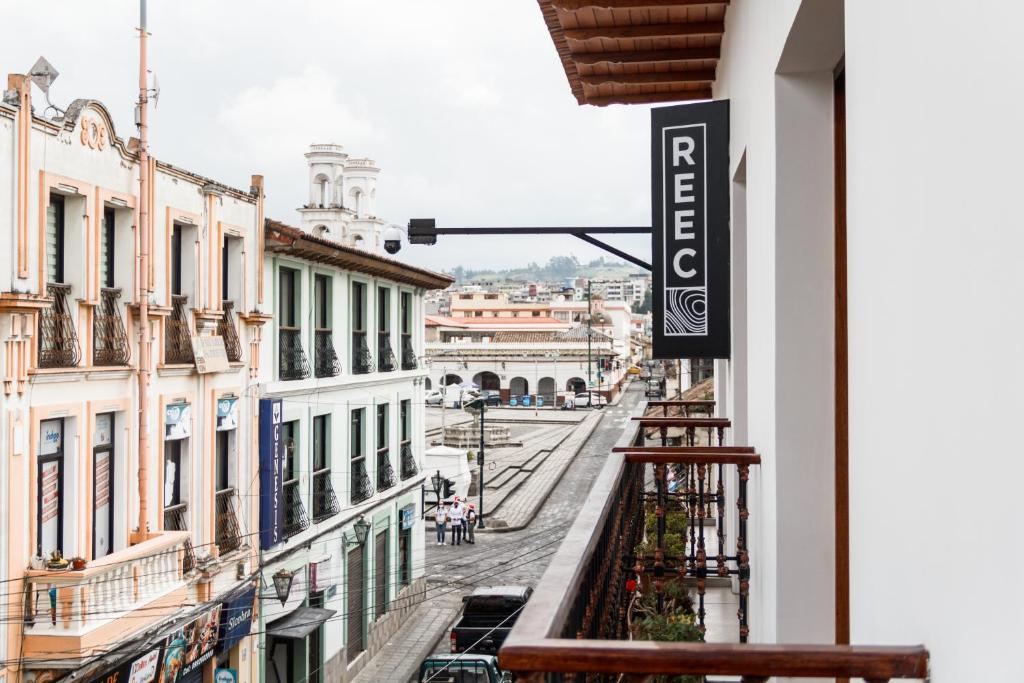 Balkón nebo terasa v ubytování REEC Latacunga by Oro Verde Hotels