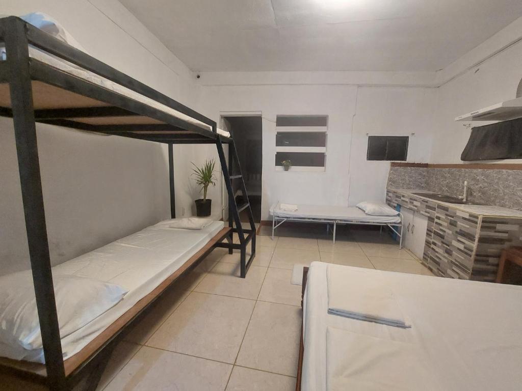 Postel nebo postele na pokoji v ubytování Larmar bed and breakfast