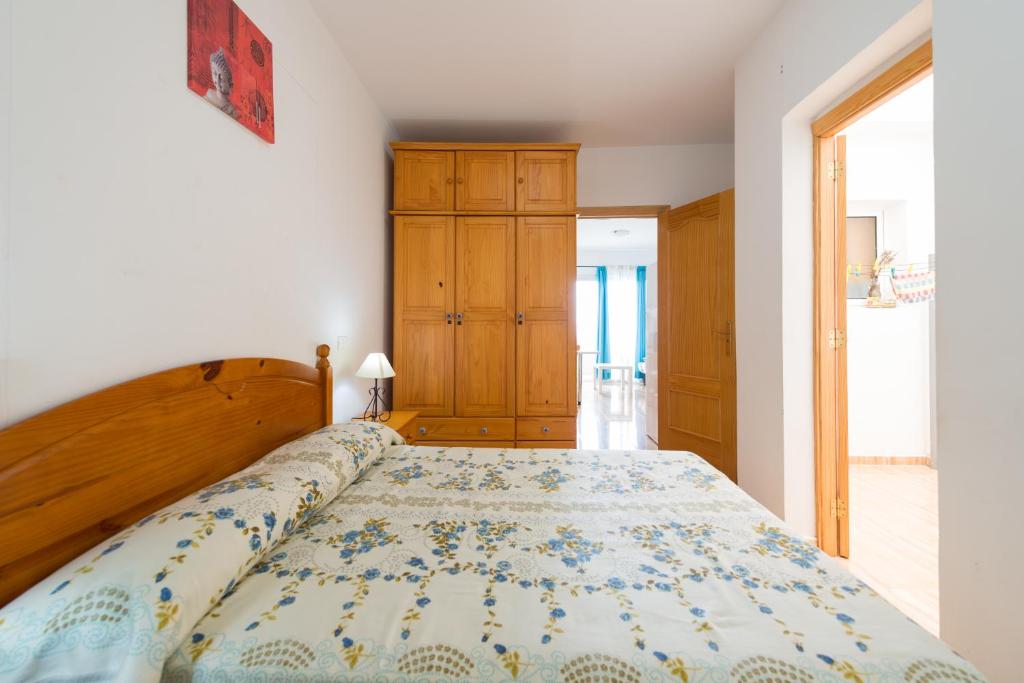 Postel nebo postele na pokoji v ubytování Apartamento Faycan