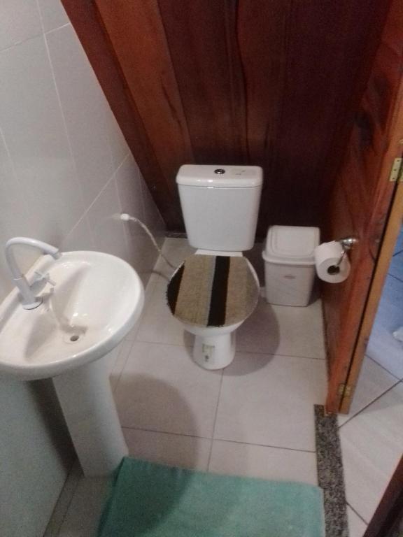 Koupelna v ubytování Pousada Jasmim Paraty