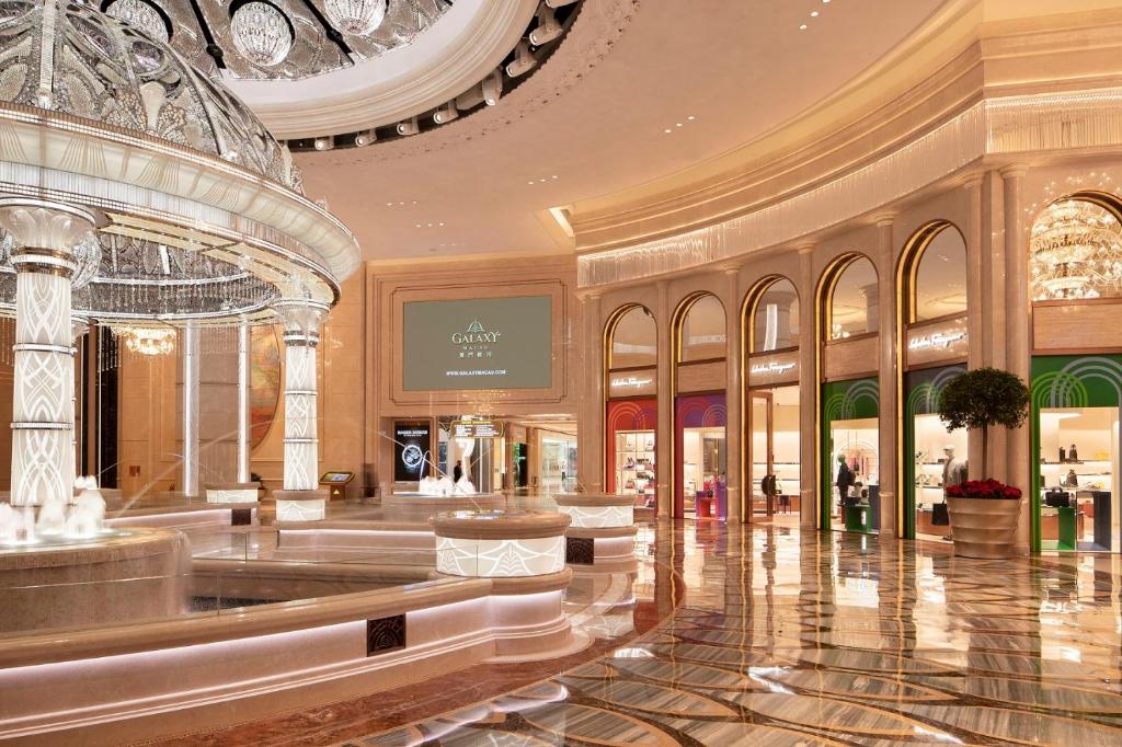 Vstupní hala nebo recepce v ubytování Hotel Okura Macau