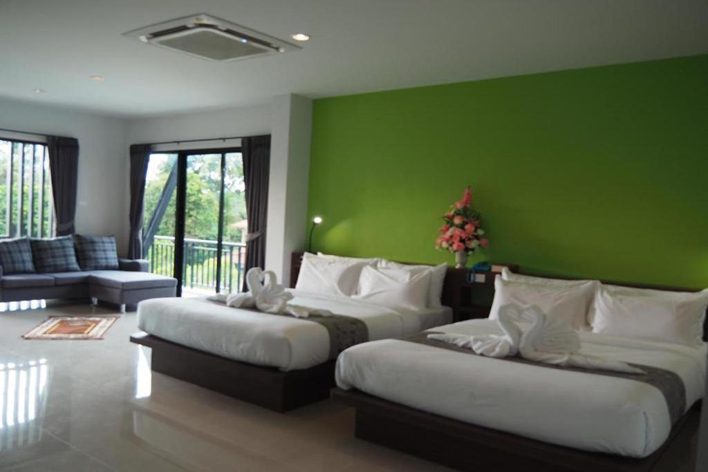 Posezení v ubytování Friendly Hotel Krabi
