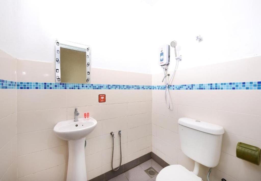 Koupelna v ubytování Hotel Iskandar Perak