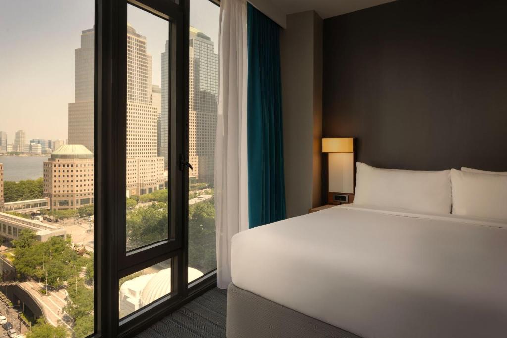 Ein Bett oder Betten in einem Zimmer der Unterkunft The Cloud One New York-Downtown, by the Motel One Group