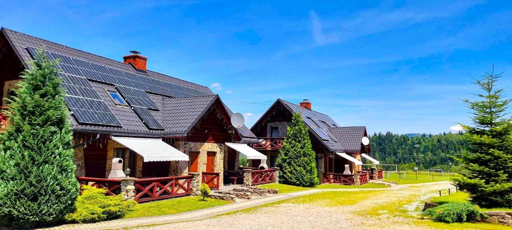 Budova, v ktorej sa horská chata nachádza