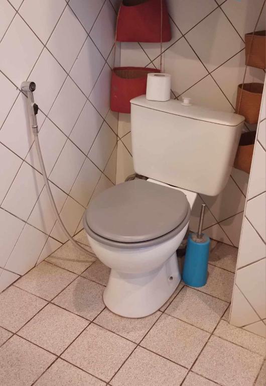 Koupelna v ubytování Les poissons du lagon YH