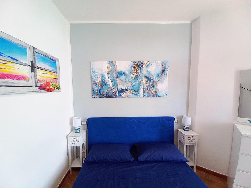 Posezení v ubytování L'incanto Blu
