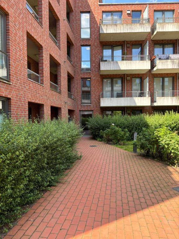 Zahrada ubytování Penthouse-Wohnung mit Flussblick