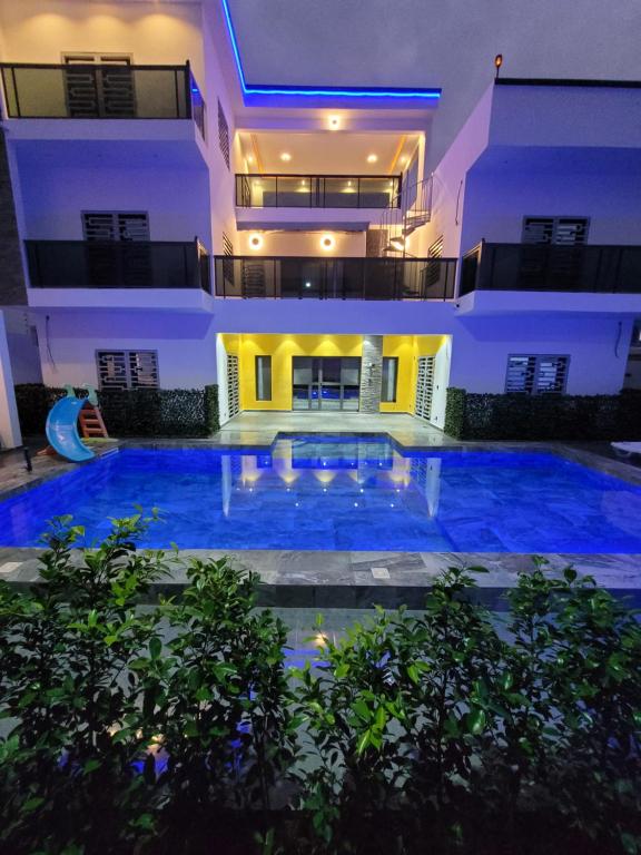 Πισίνα στο ή κοντά στο Burj maison d'hôtes