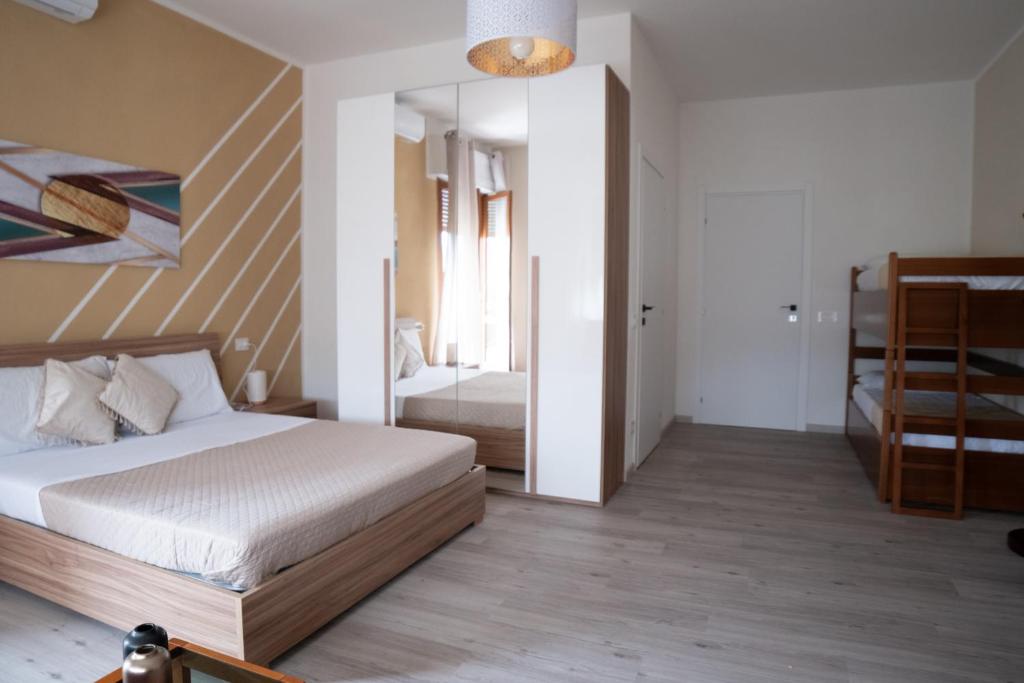 Postel nebo postele na pokoji v ubytování Casa vacanze Aria