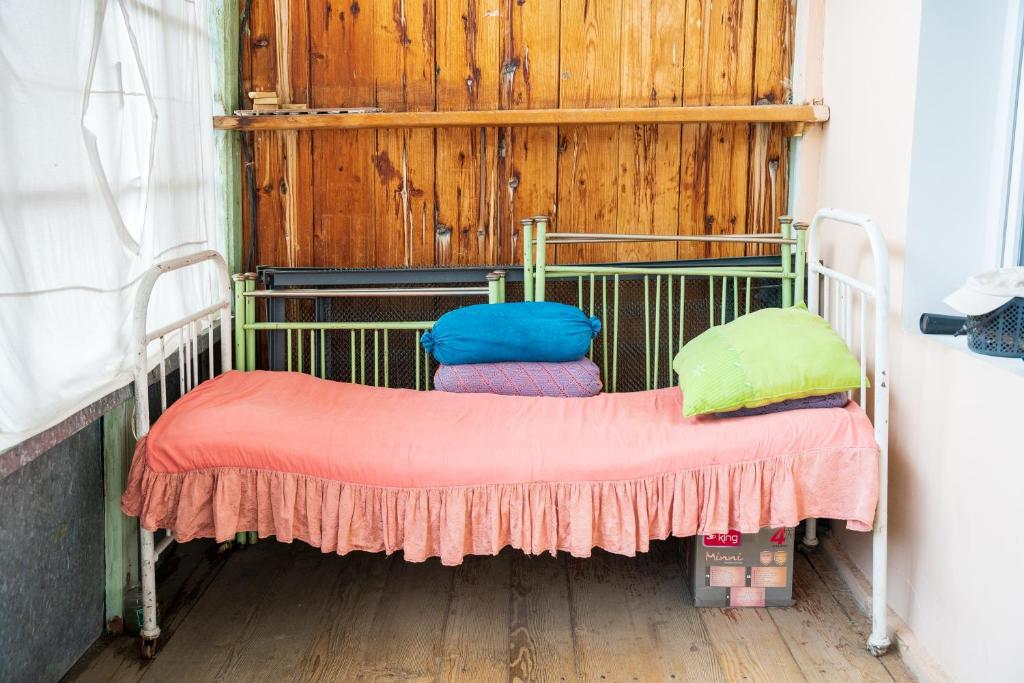 Postel nebo postele na pokoji v ubytování Guesthouse Svani