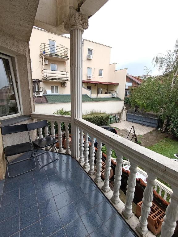 Balkón nebo terasa v ubytování Rooms for rent "SARA"