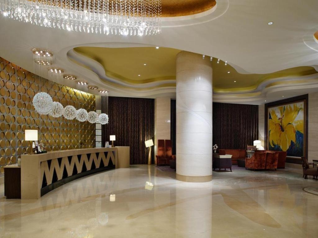 Χώρος καθιστικού στο Putian Depo Hotel