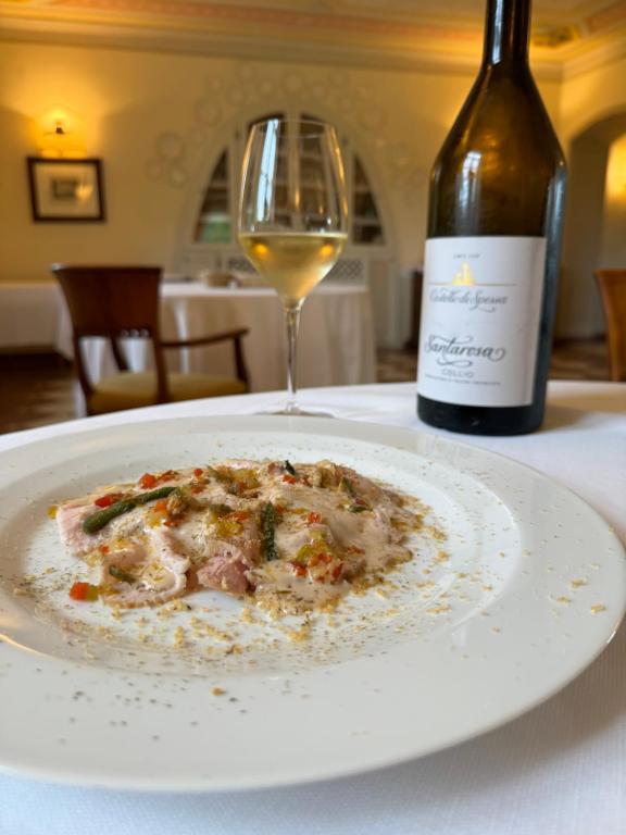Nápoje v ubytování La Tavernetta Al Castello