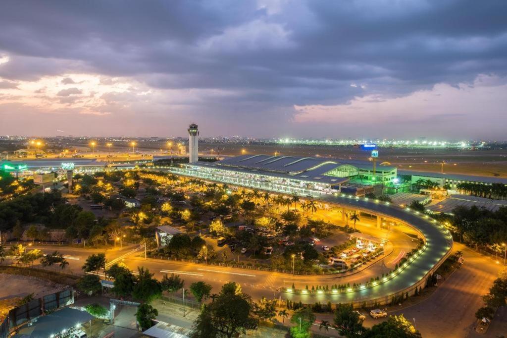 Cảnh TP. Hồ Chí Minh hoặc tầm nhìn thành phố từ khách sạn