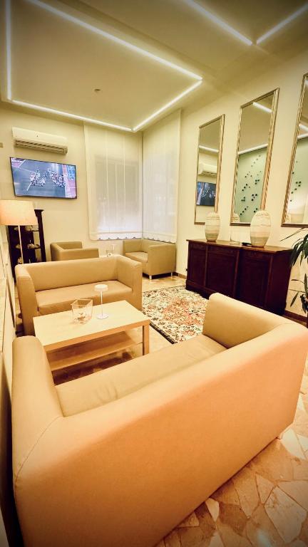 Posezení v ubytování Hotel Touring