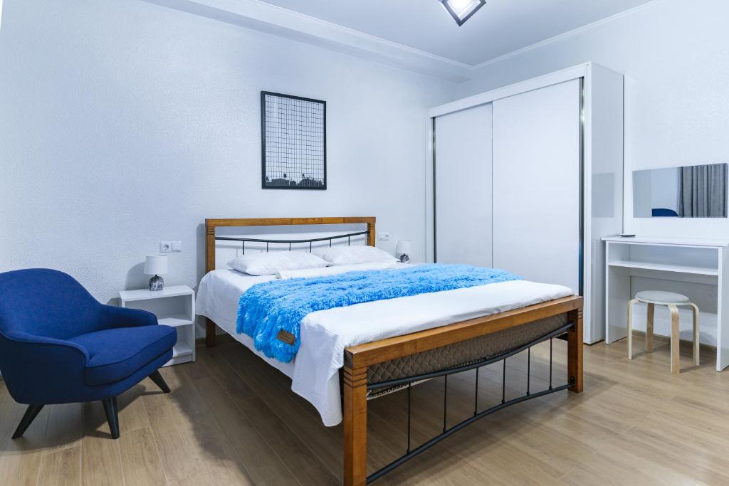 Postel nebo postele na pokoji v ubytování PANORAMA family hotel