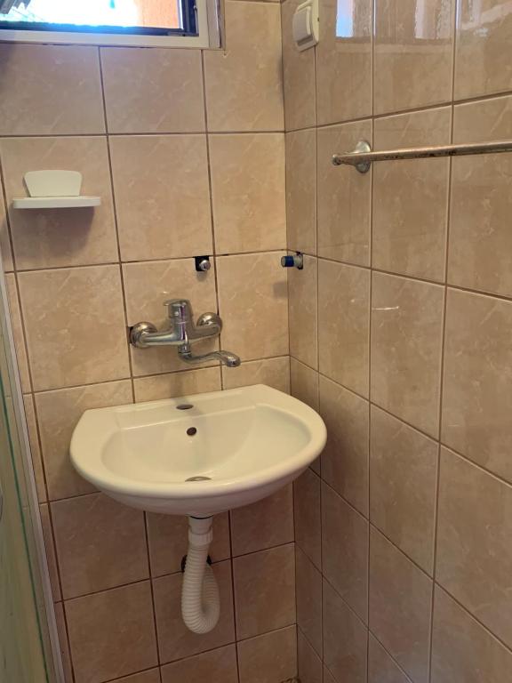 Koupelna v ubytování Villa Lila