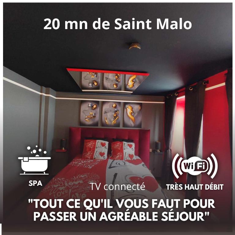 L'évasion Plaisir Privé SPA - Appartamento Con 1 Camera Da Letto