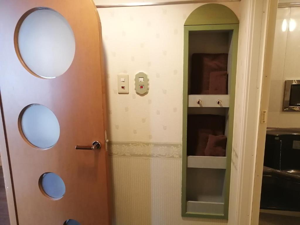 Koupelna v ubytování 月のあかり