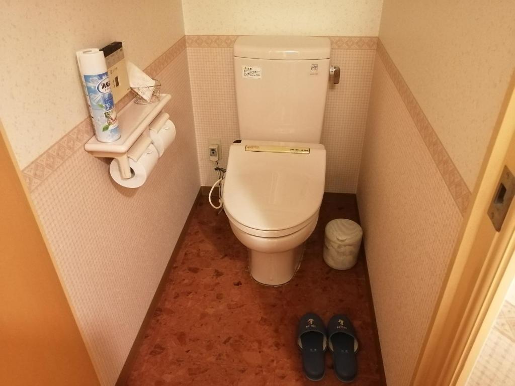 Koupelna v ubytování 月のあかり