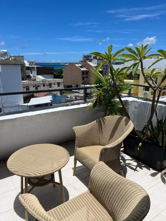 Svalir eða verönd á Kenting Cozy B&B
