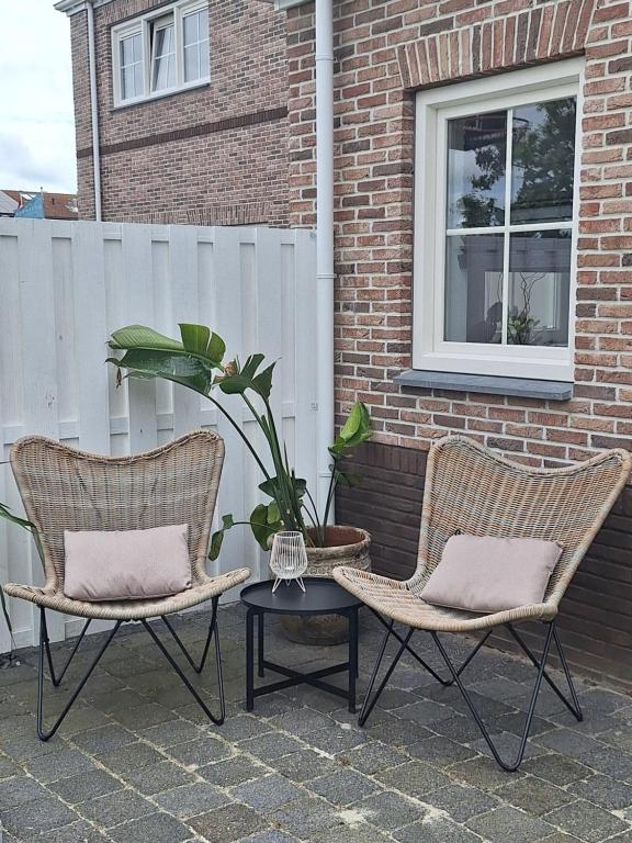 Patio nebo venkovní prostory v ubytování Birdhouse Texel